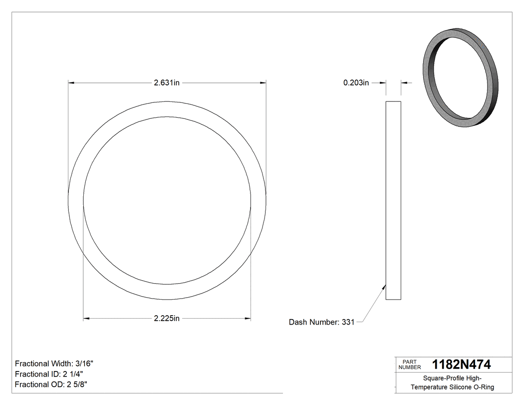 Technical drawing - 1182N474